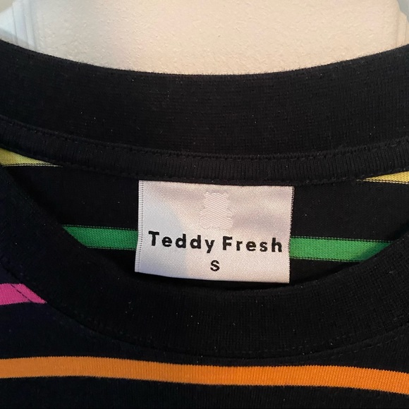 teddy fresh rainbow striped tee S - Picture 3 of 4